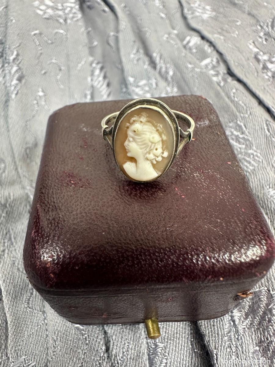 Joyeria: Antiguo anillo de plata y camafeo - Foto 9