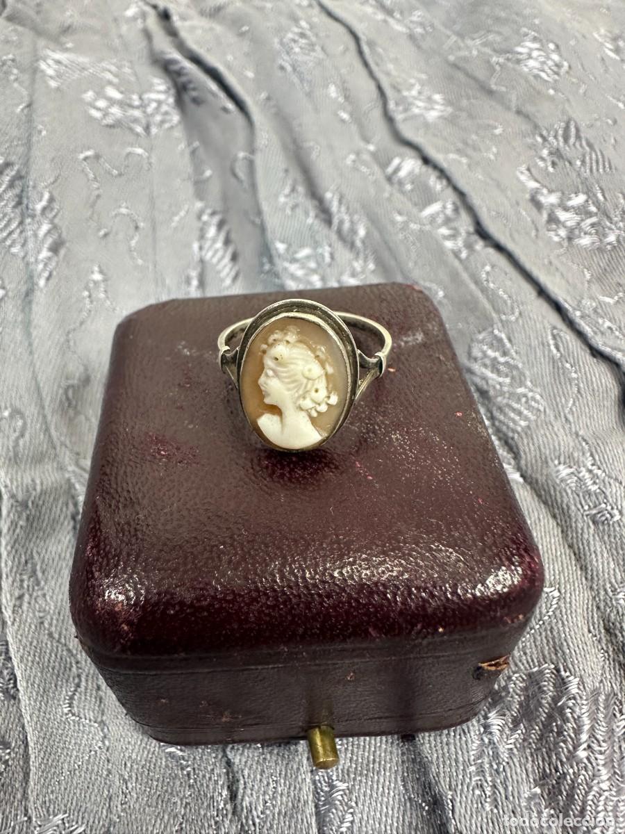 Joyeria: Antiguo anillo de plata y camafeo - Foto 10