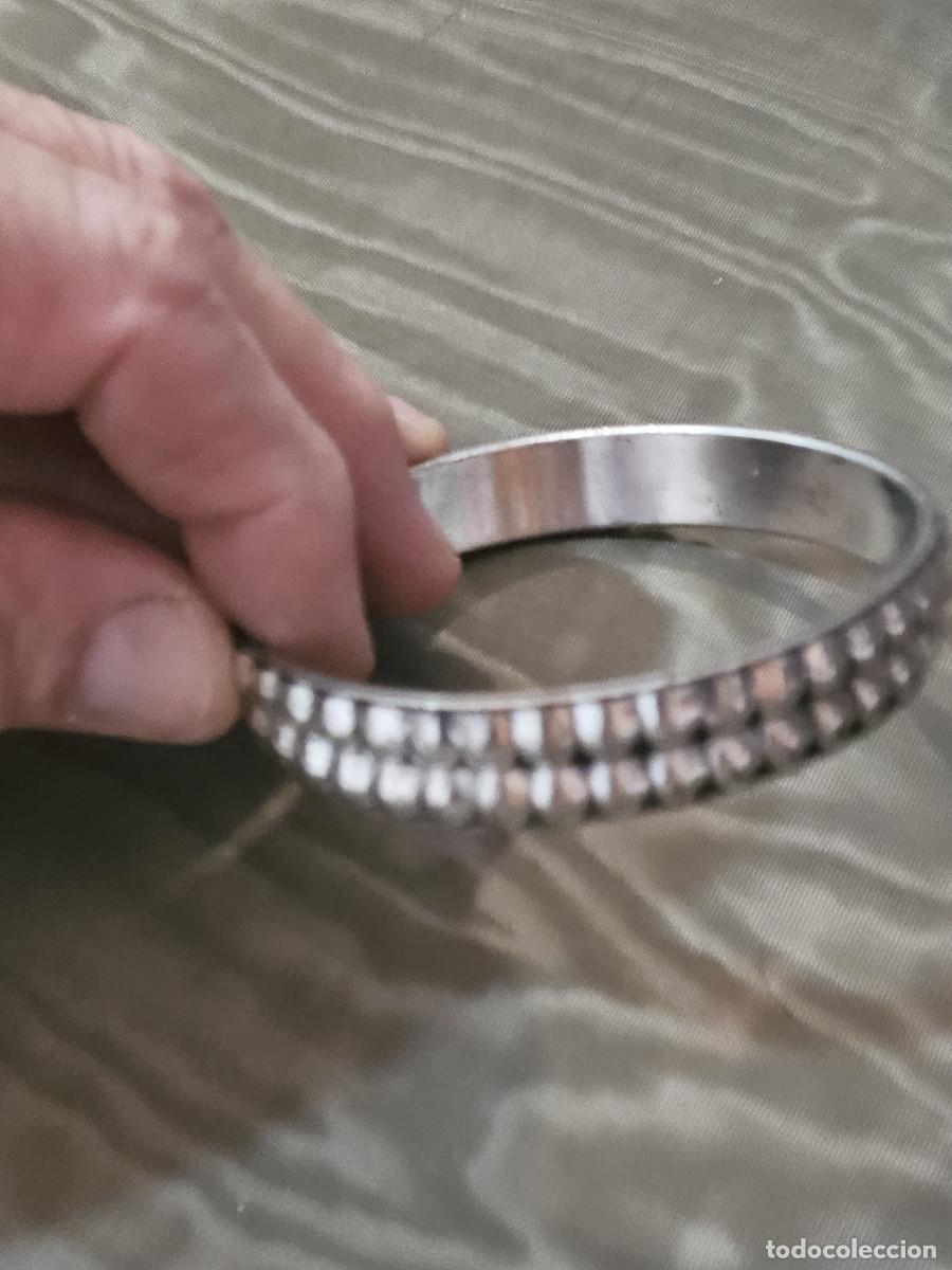 Joyeria: pulsera de bisuteria plateada - Foto 1