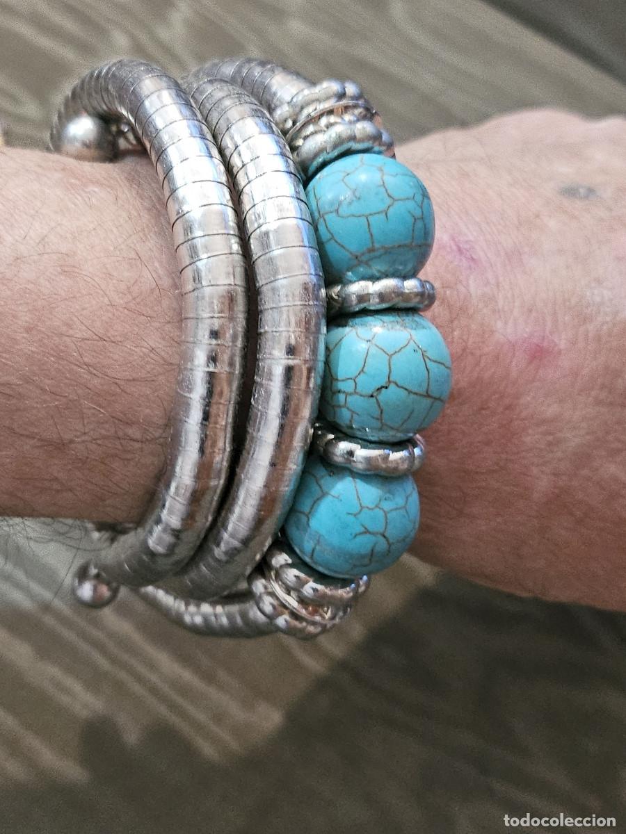 Joyeria: pulsera bisuteria plateada - Foto 3