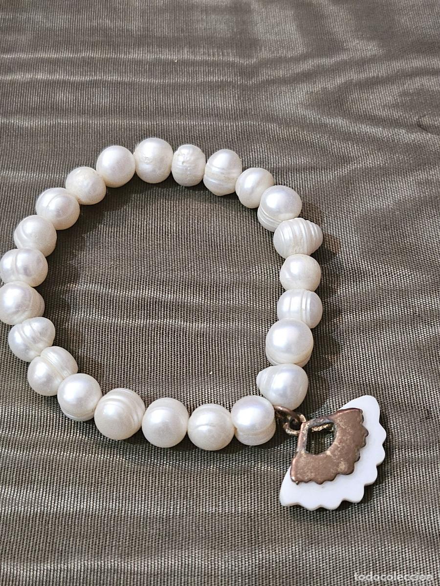 Joyeria: pulsera de perlas al agua dulce bisuteria - Foto 1