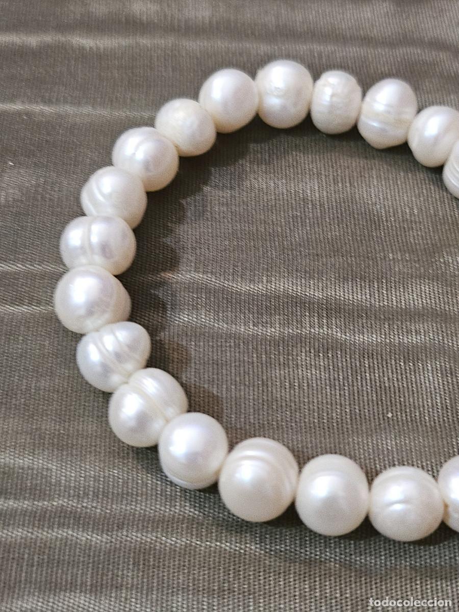 Joyeria: pulsera de perlas al agua dulce bisuteria - Foto 2