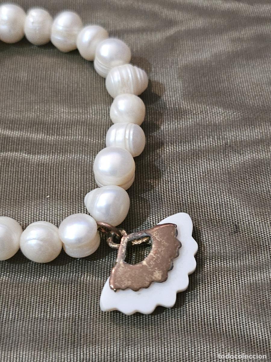 Joyeria: pulsera de perlas al agua dulce bisuteria - Foto 3