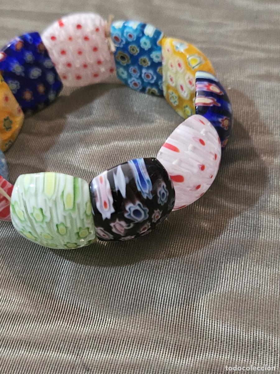 Joyeria: pulsera de bisuteria cristal de murano - Foto 2