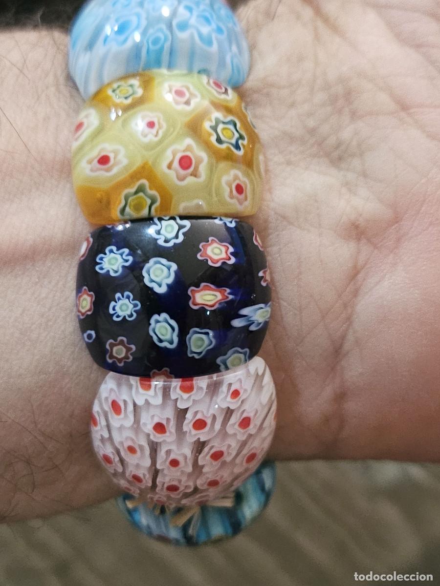 Joyeria: pulsera de bisuteria cristal de murano - Foto 3