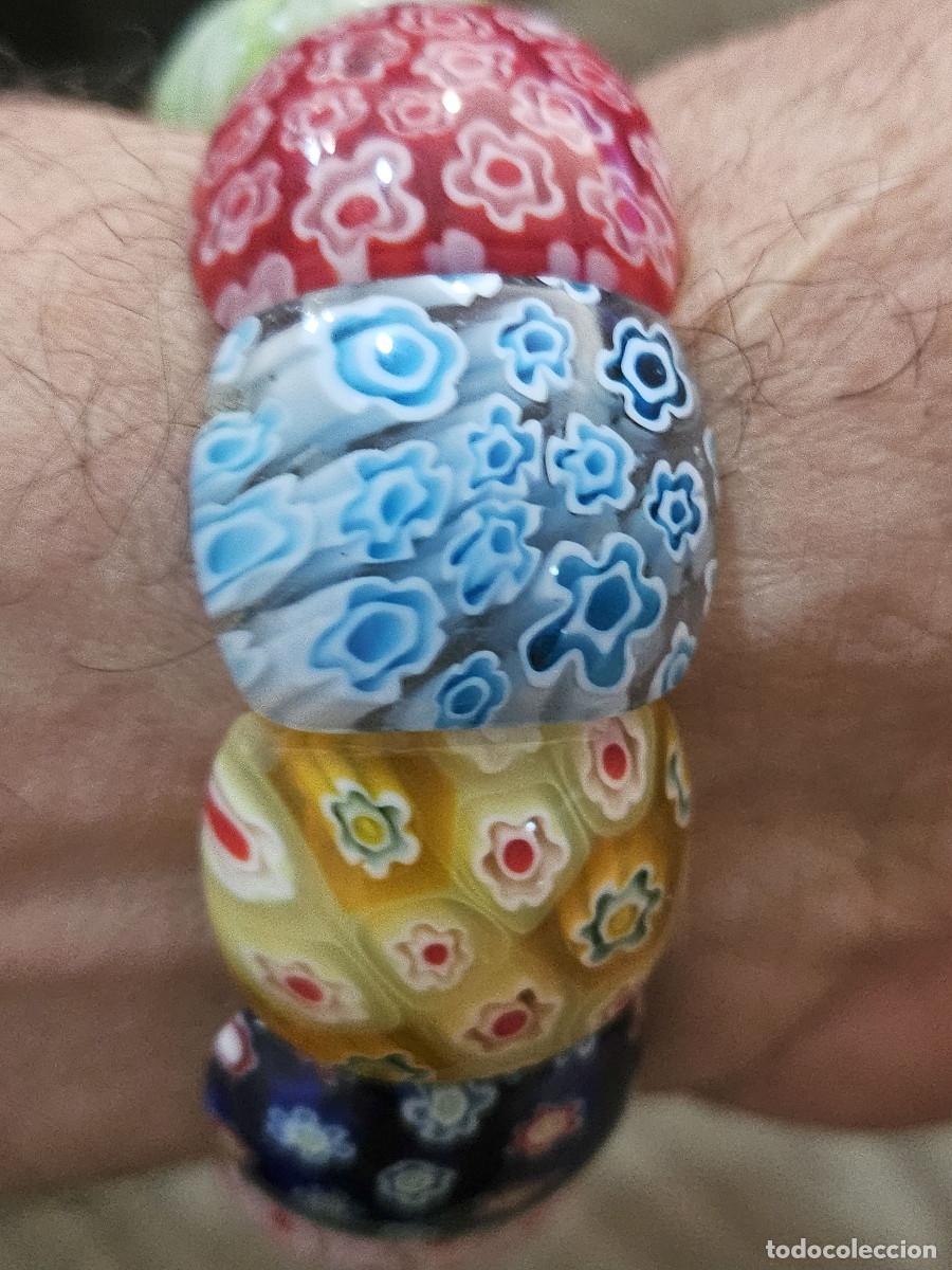 Joyeria: pulsera de bisuteria cristal de murano - Foto 4