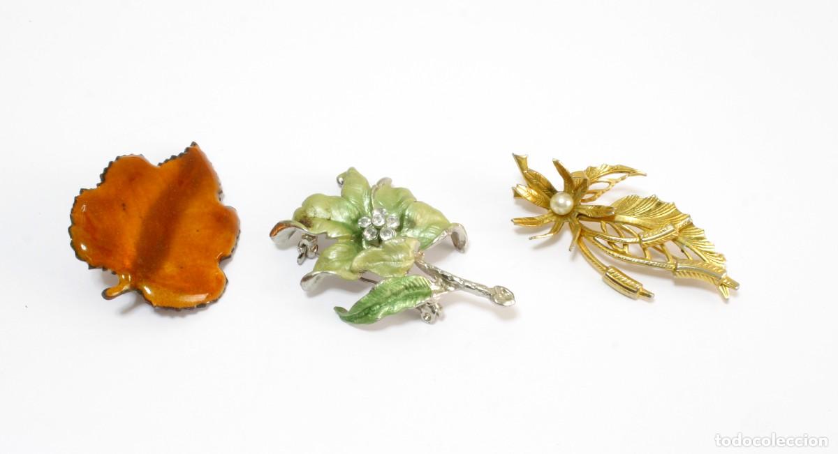 Joyeria: LOTE DE 3 TRES BROCHES, VINTAGE - Foto 1