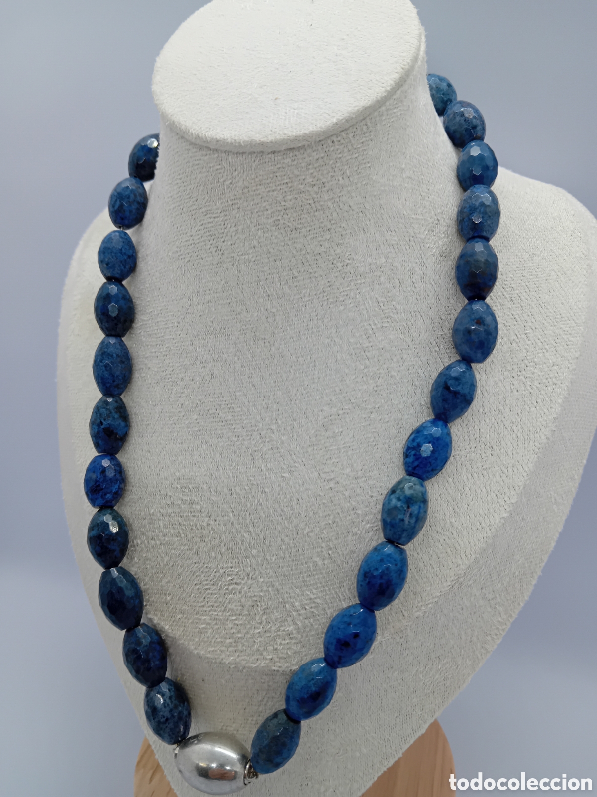Joyeria: COLLAR LAPIZ LAZURID CIERE DE PLATA MARCA LA LUNA - Foto 3