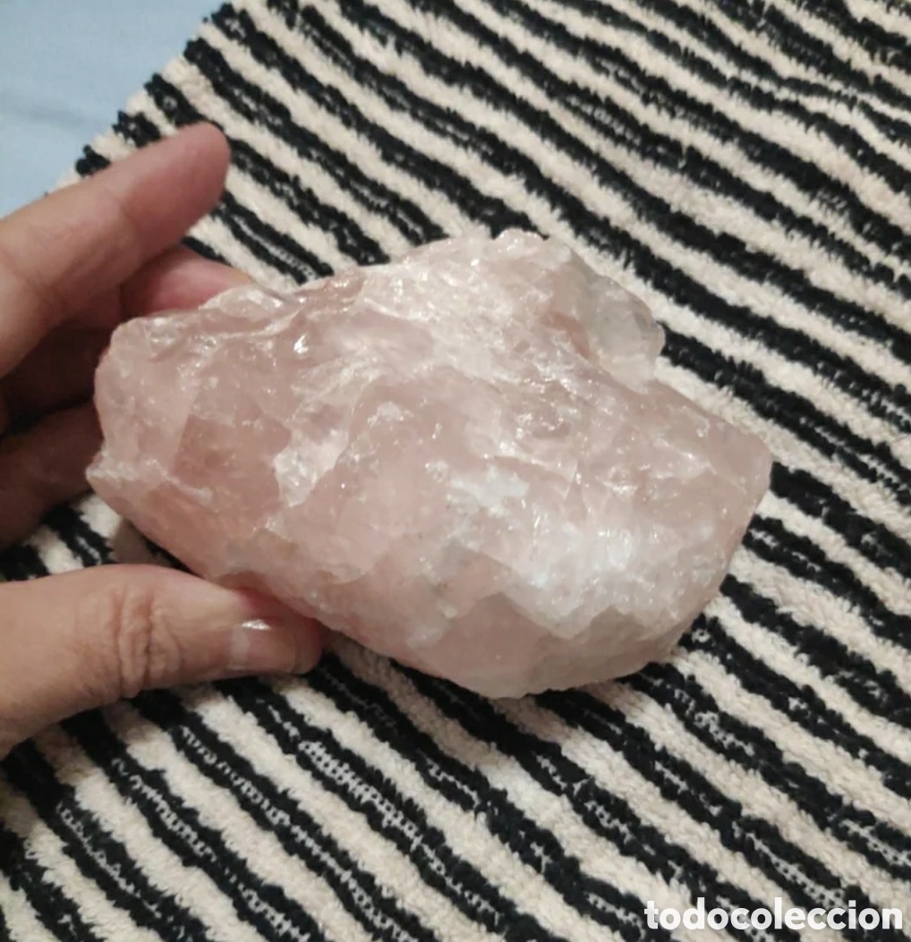 Joyeria: Piedra de cuarzo rosa natural - Foto 2
