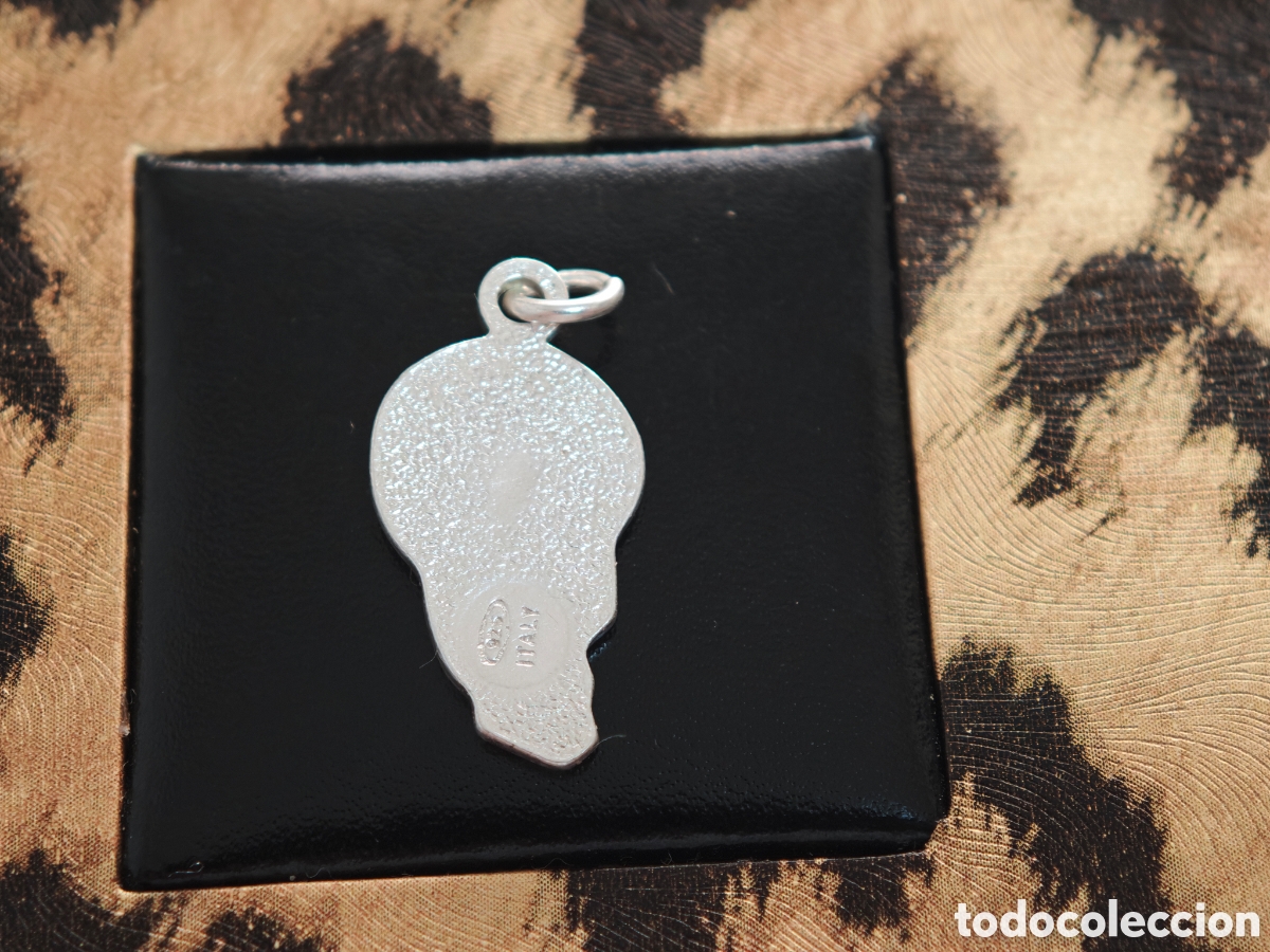 Joyeria: Medalla de la Virgen Mar&iacute;a en plata de ley - Foto 3