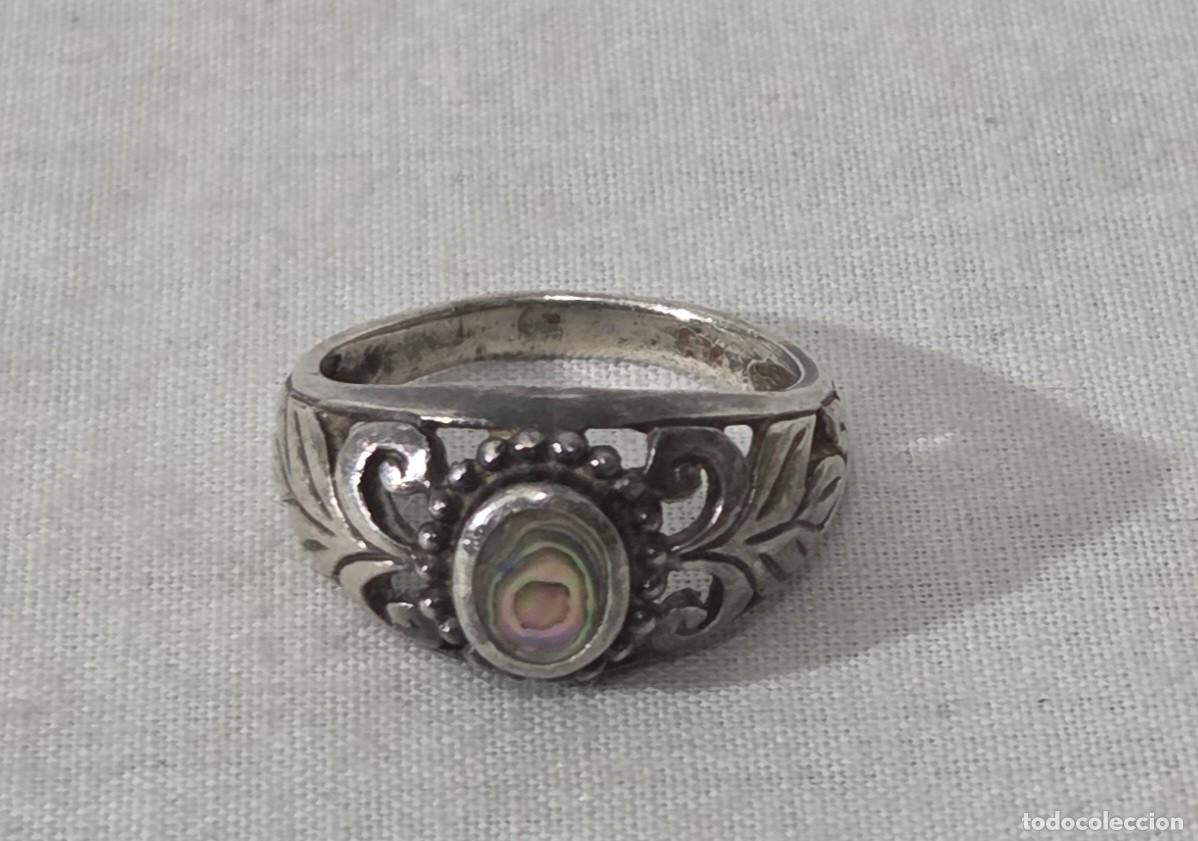 Joyeria: Anillo de plata 925, n&aacute;car madreperla - Foto 1