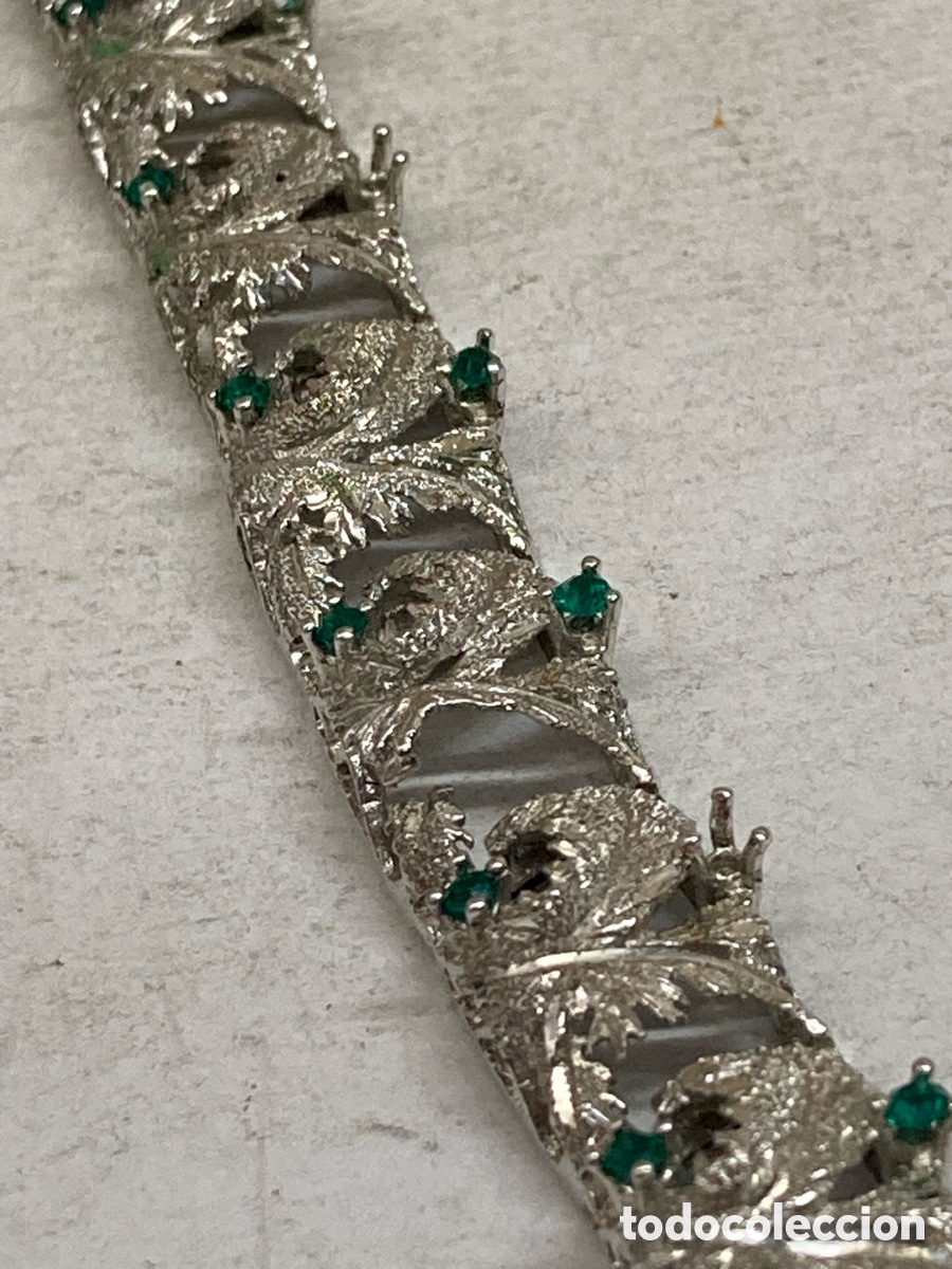 Joyeria: Pulsera de plata engastados Pul332 - Foto 2