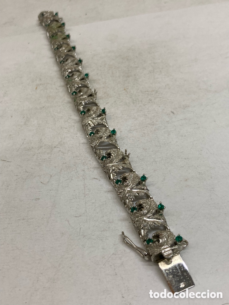 Joyeria: Pulsera de plata engastados Pul332 - Foto 1