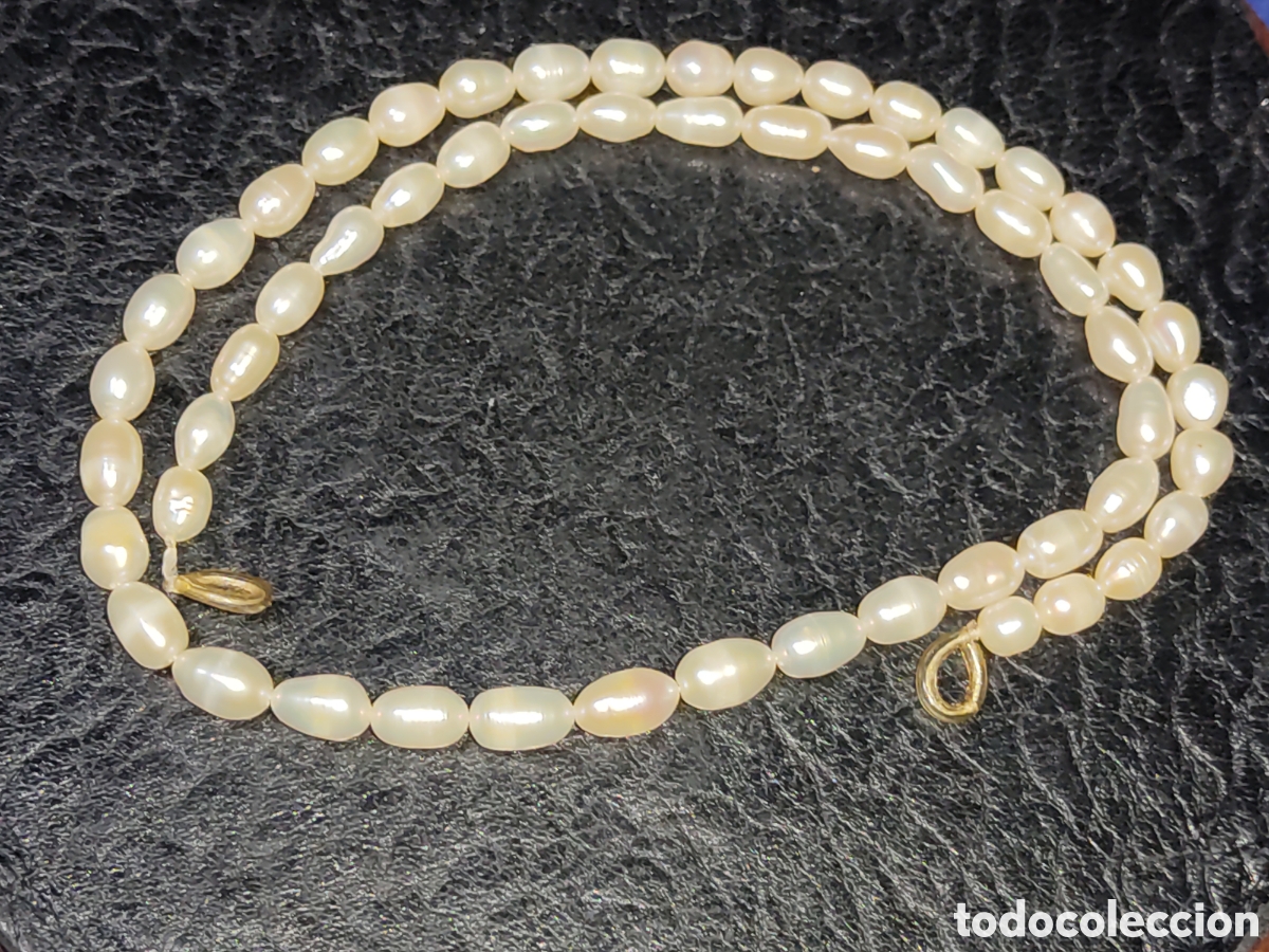 Joyeria: Collar para las gafas de perlas de r&iacute;o cultivadas. - Foto 3