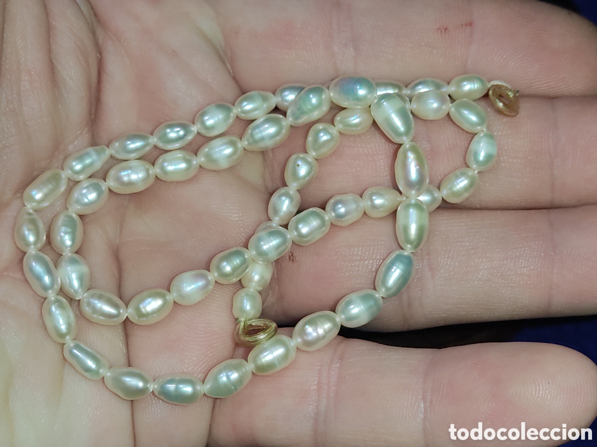 Joyeria: Collar para las gafas de perlas de r&iacute;o cultivadas. - Foto 4