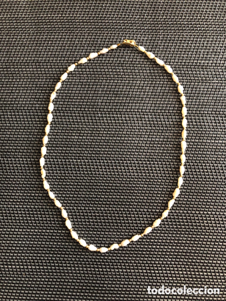 Joyeria: Collar de perlas cultivadas y oro - Foto 1