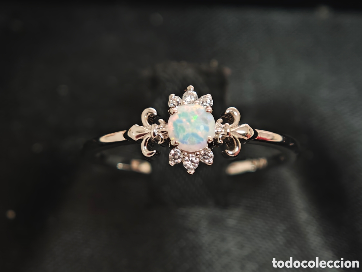 Joyeria: Anillo de plata de ley y piedras de colores - Foto 2