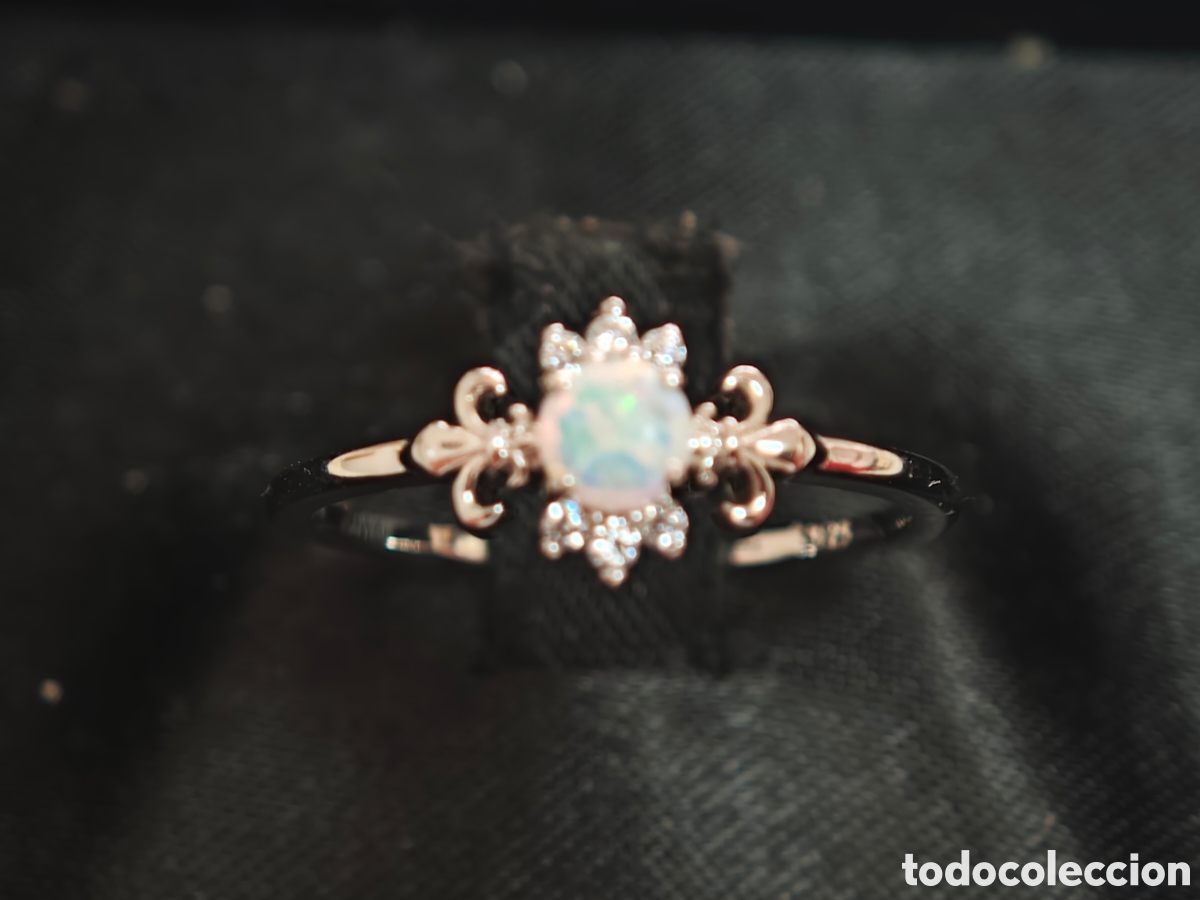 Joyeria: Anillo de plata de ley y piedras de colores - Foto 4
