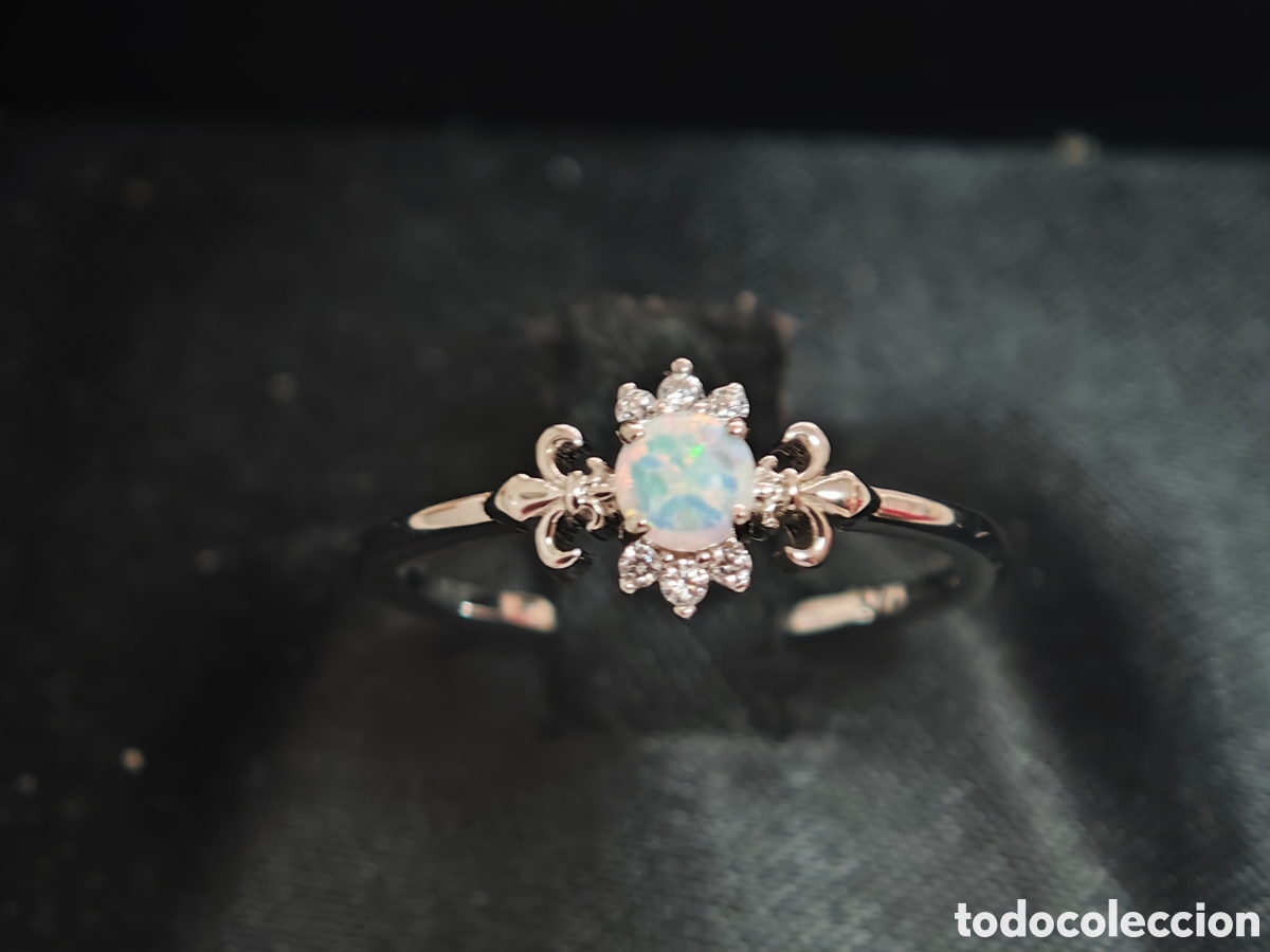 Joyeria: Anillo de plata de ley y piedras de colores - Foto 5