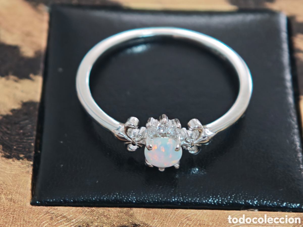 Joyeria: Anillo de plata de ley y piedras de colores - Foto 6