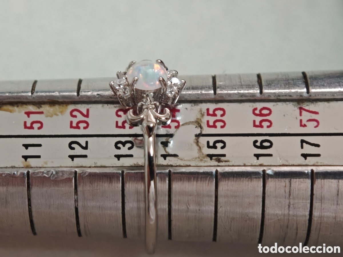 Joyeria: Anillo de plata de ley y piedras de colores - Foto 8