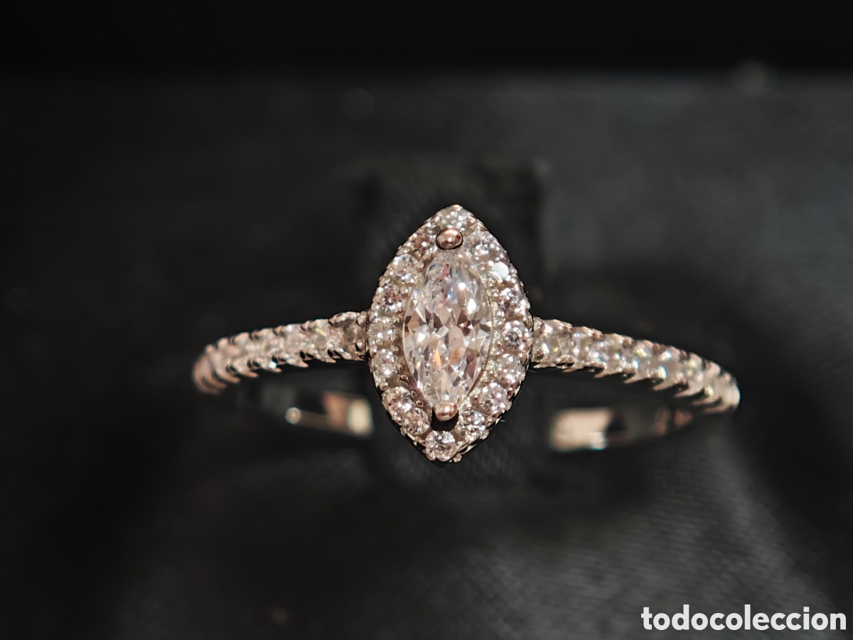 Joyeria: Anillo en plata de ley y circonitas - Foto 2