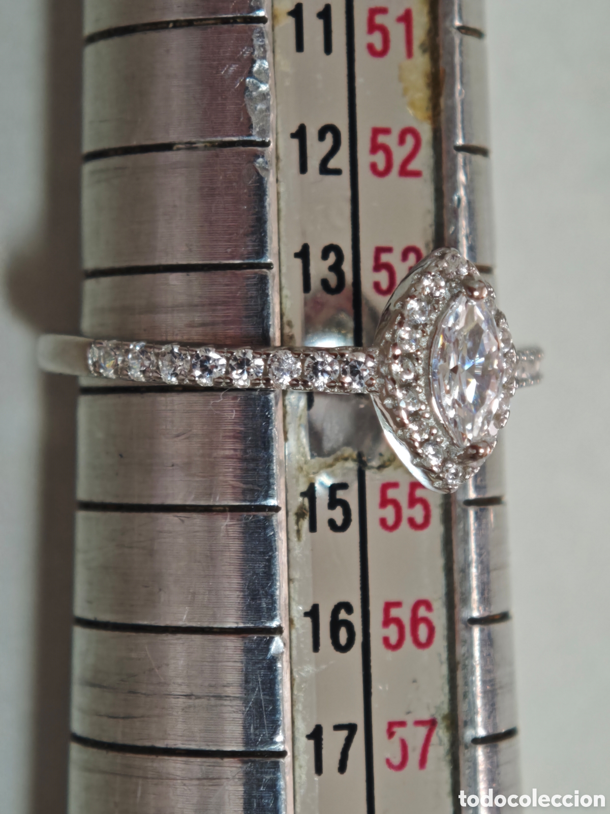 Joyeria: Anillo en plata de ley y circonitas - Foto 7