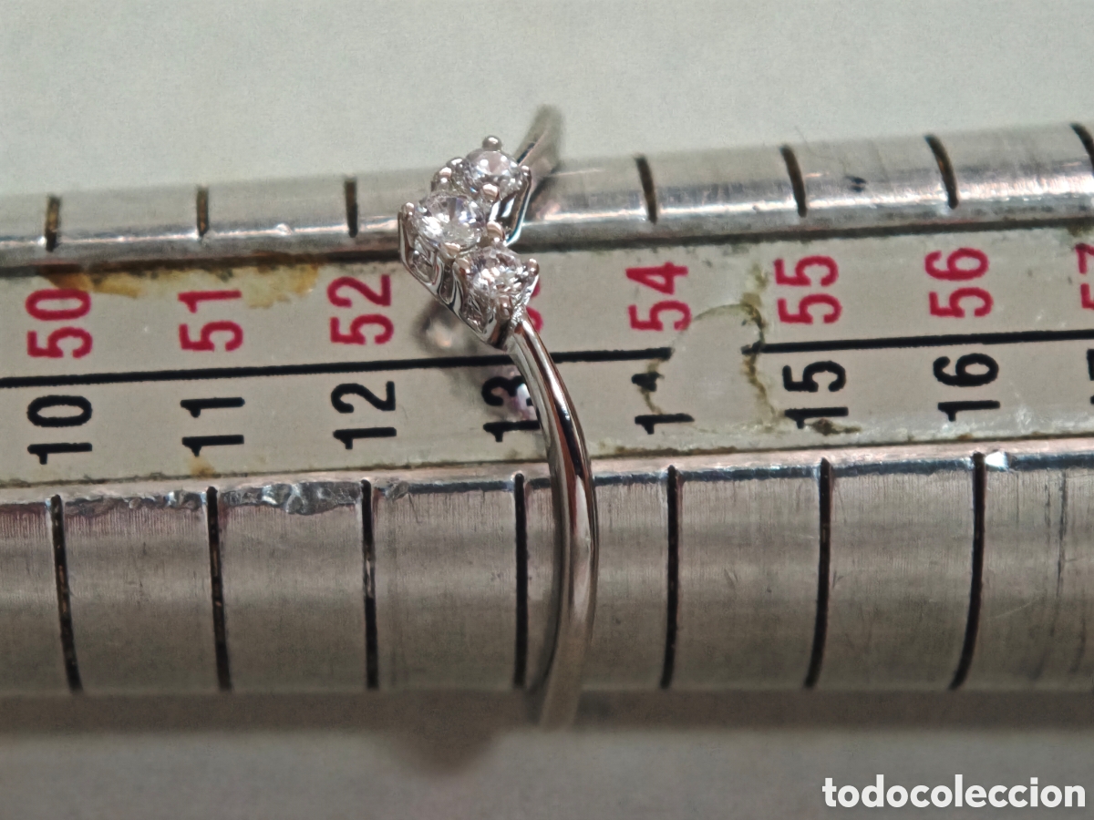Joyeria: Anillo fino en plata y circonitas - Foto 6