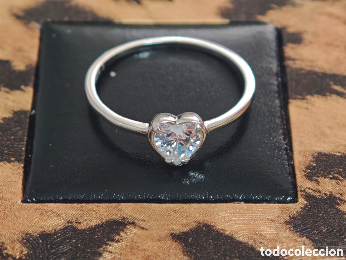 Joyeria: Anillo fino en plata de ley en forma de coraz&oacute;n - Foto 5