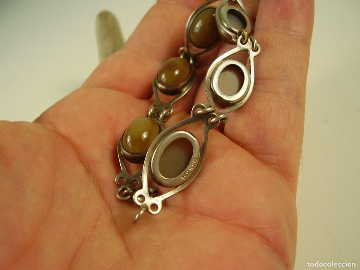 Joyeria: Pulsera de plata Art Deco. 1920 - Foto 2
