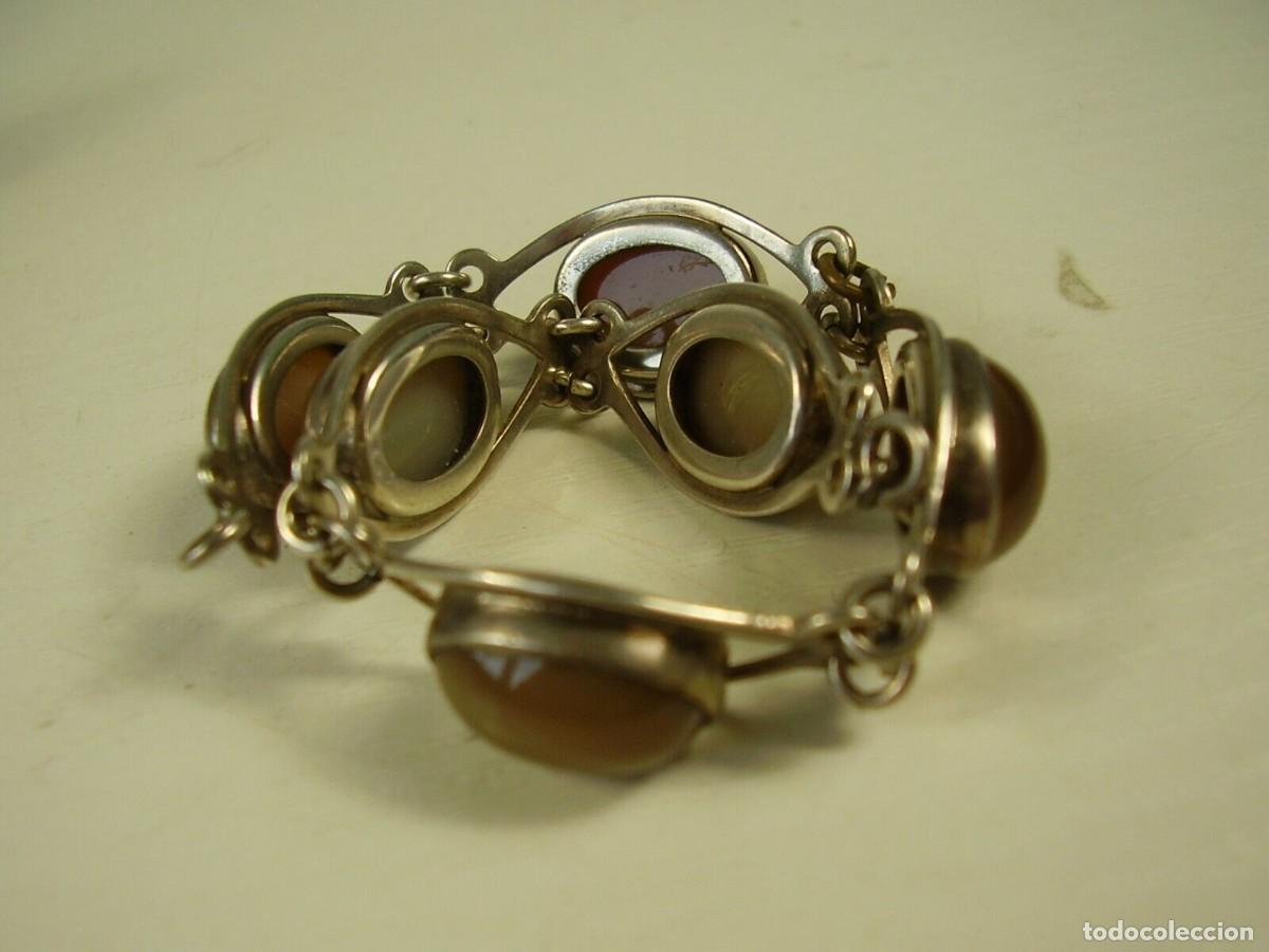 Joyeria: Pulsera de plata Art Deco. 1920 - Foto 3
