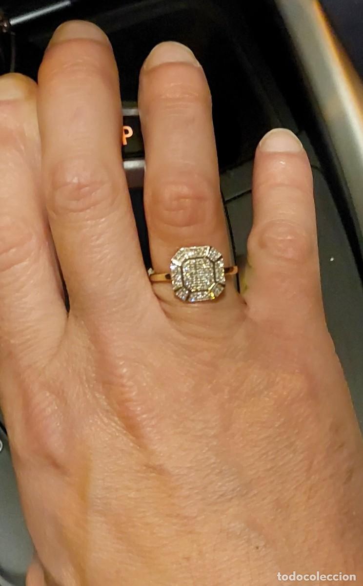 Joyeria: anillo en oro con brillantes - Foto 1