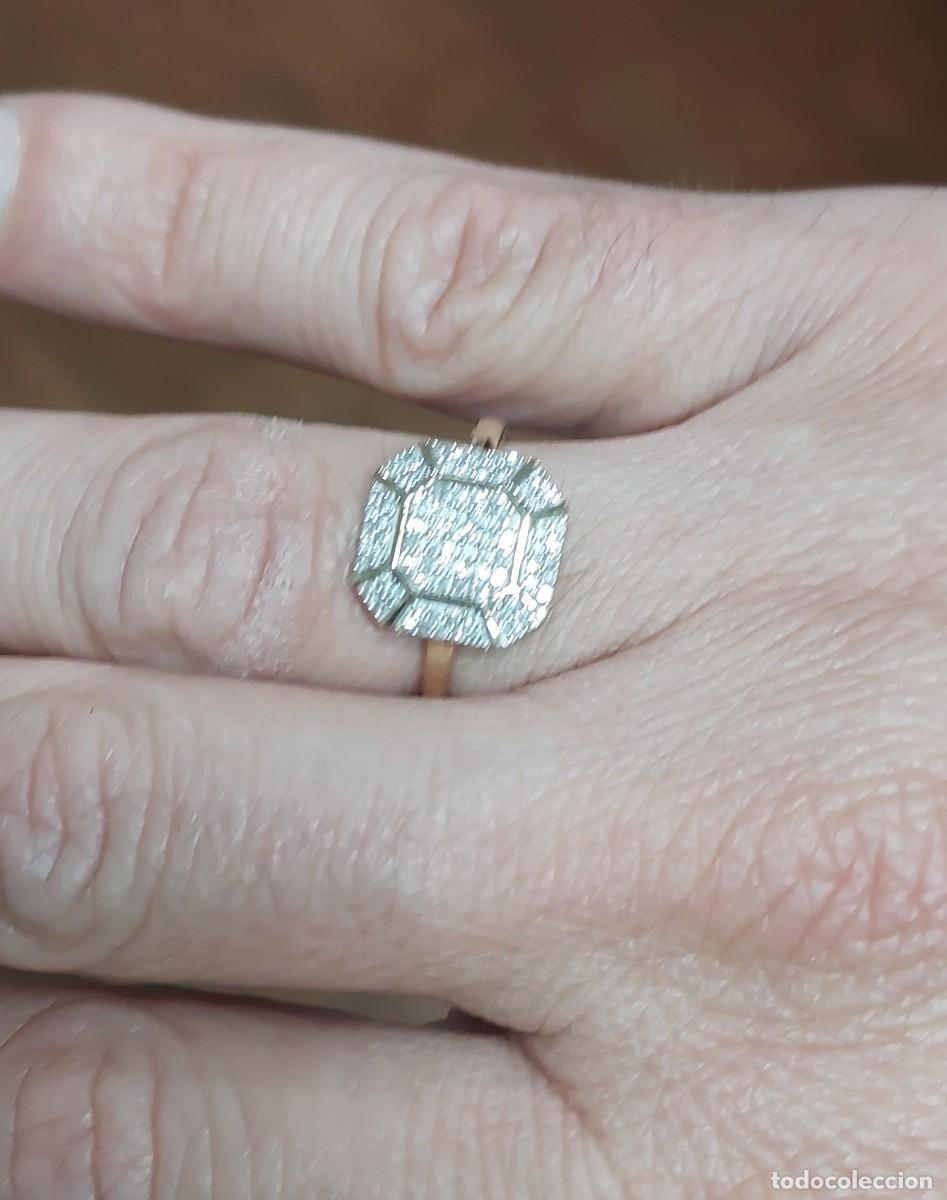 Joyeria: anillo en oro con brillantes - Foto 3