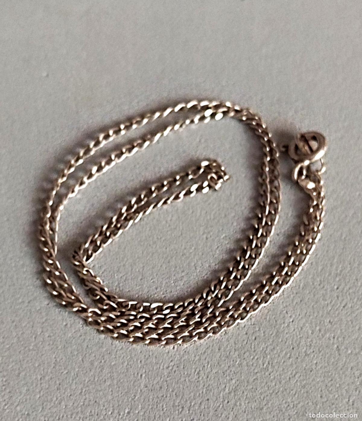 Joyeria: Cadena de plata de ley contrastada. - Foto 1