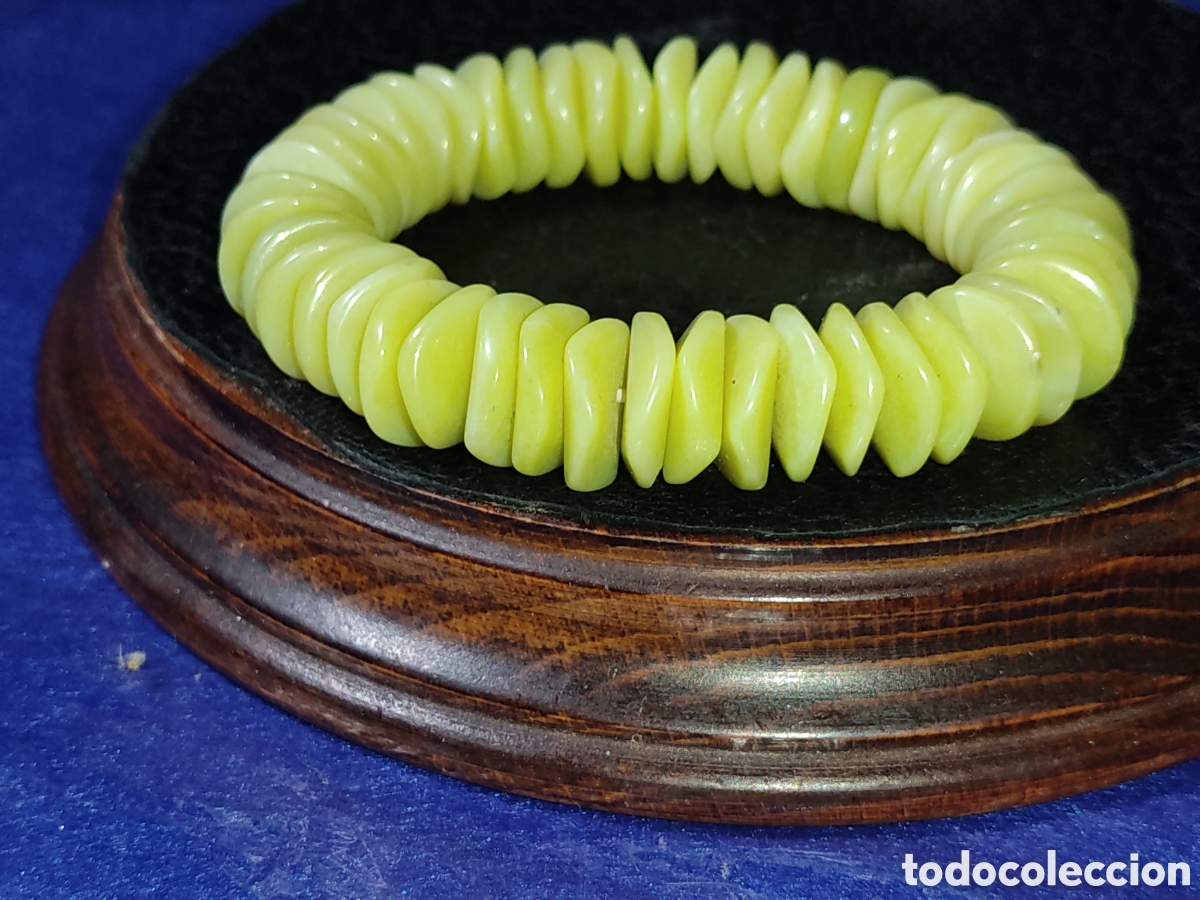 Joyeria: Preciosa pulsera de Jade Lim&oacute;n. - Foto 2