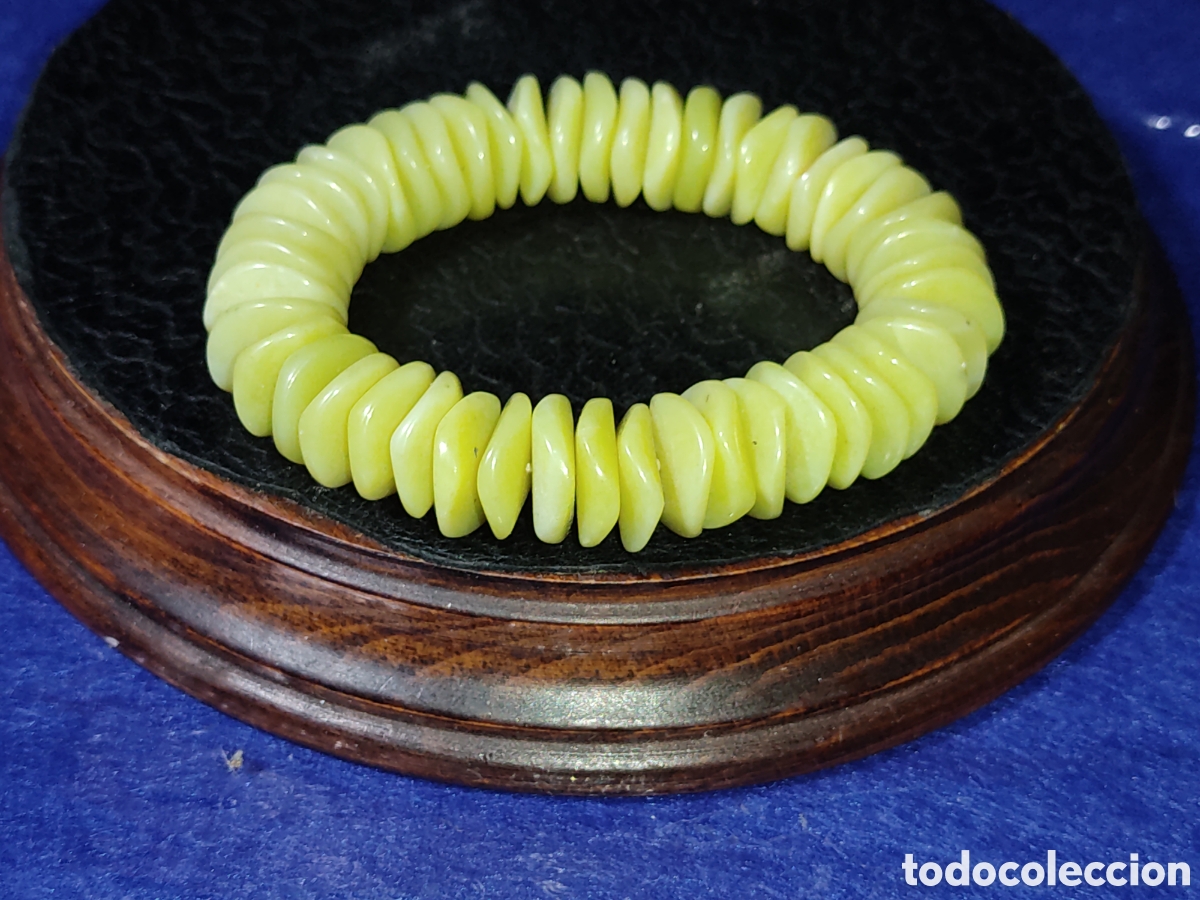 Joyeria: Preciosa pulsera de Jade Lim&oacute;n. - Foto 1