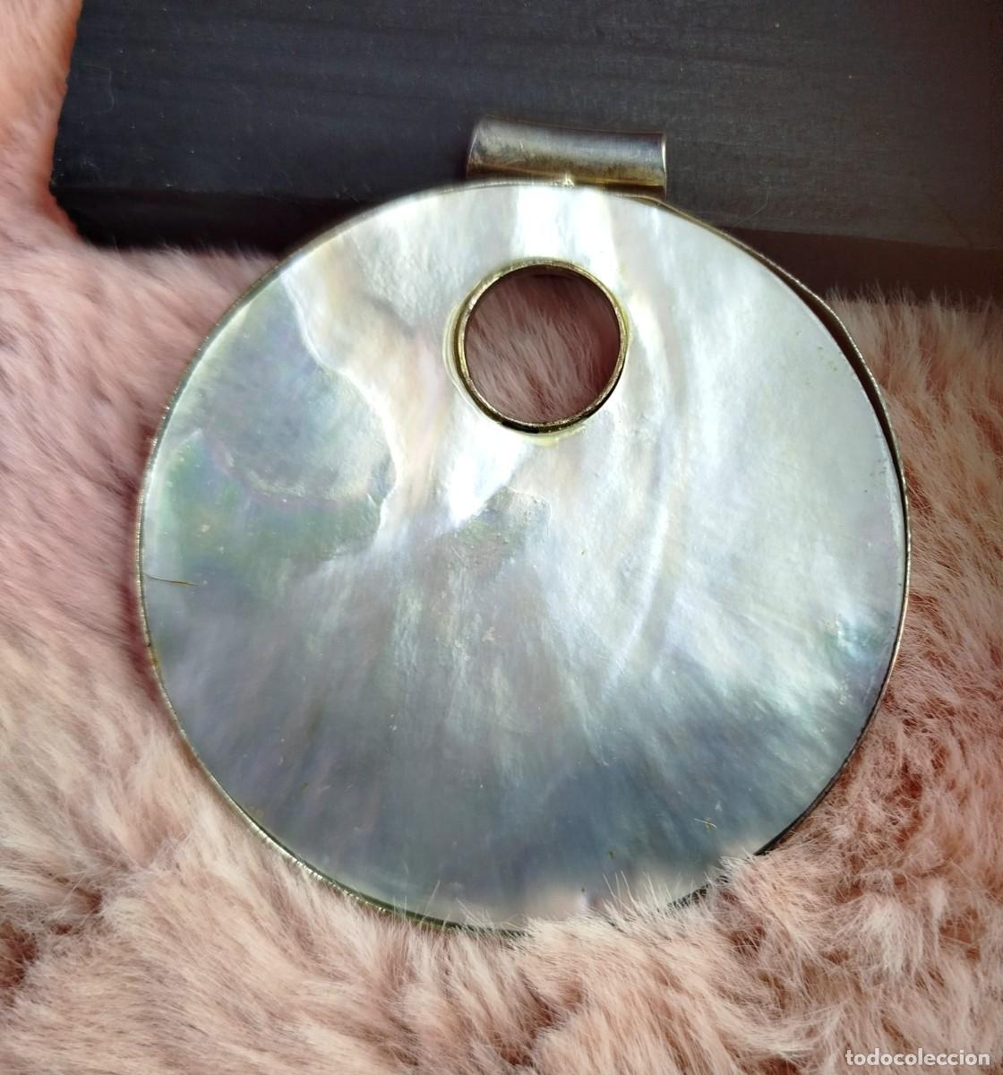 Joyeria: Colgante de plata y n&aacute;car - Foto 3