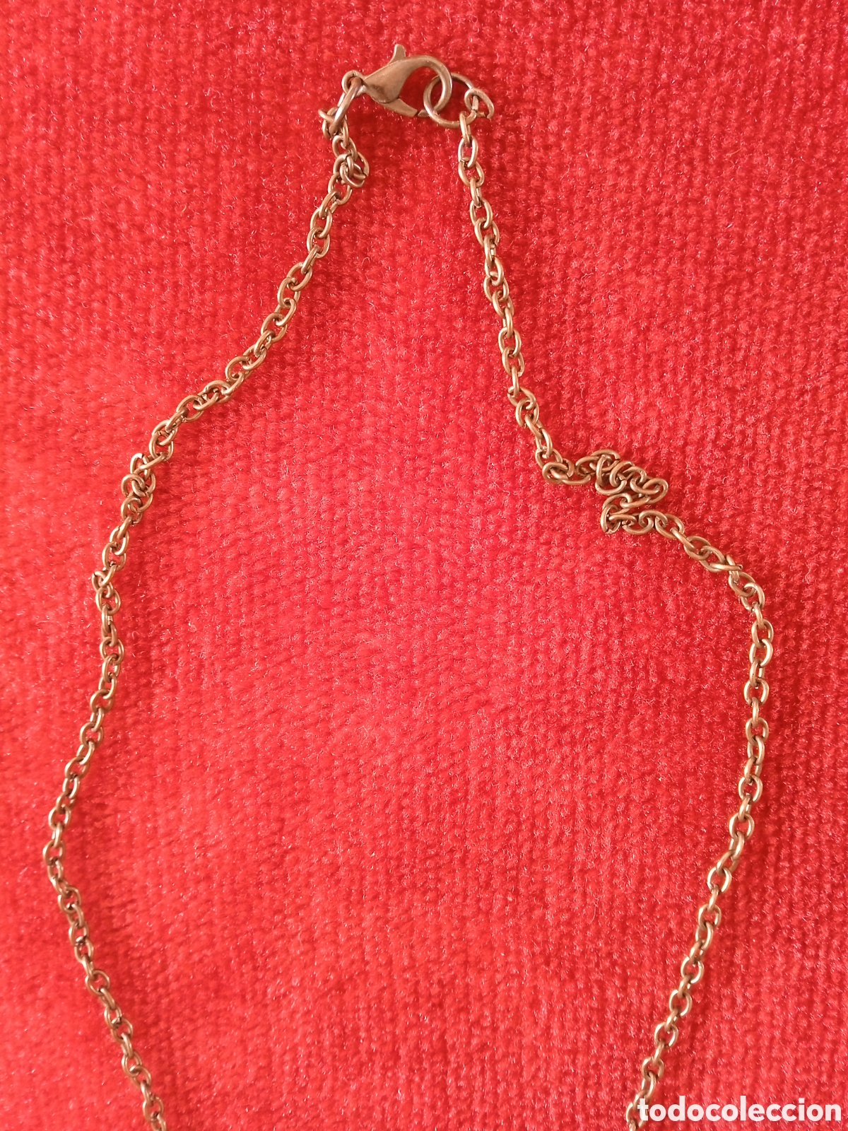 Joyeria: Collar metro con forma de coraz&oacute;n.Color cobre - Foto 7