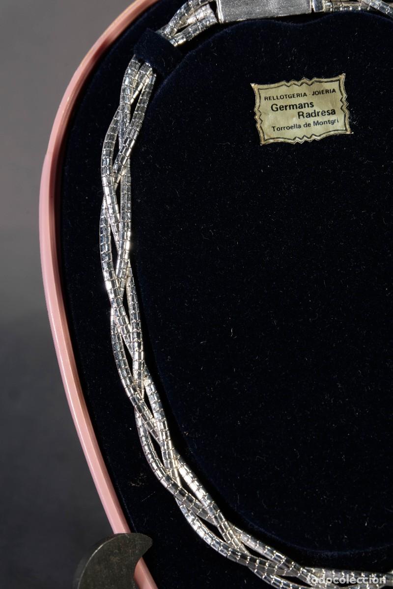 Joyeria: Gargantilla en metal plateado - Foto 4