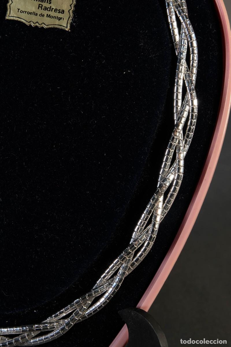 Joyeria: Gargantilla en metal plateado - Foto 5