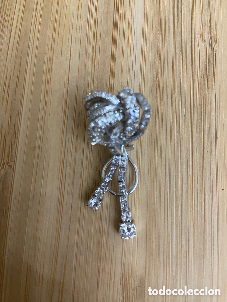 Joyeria: Pendientes de oro blanco y brillantes - Foto 6