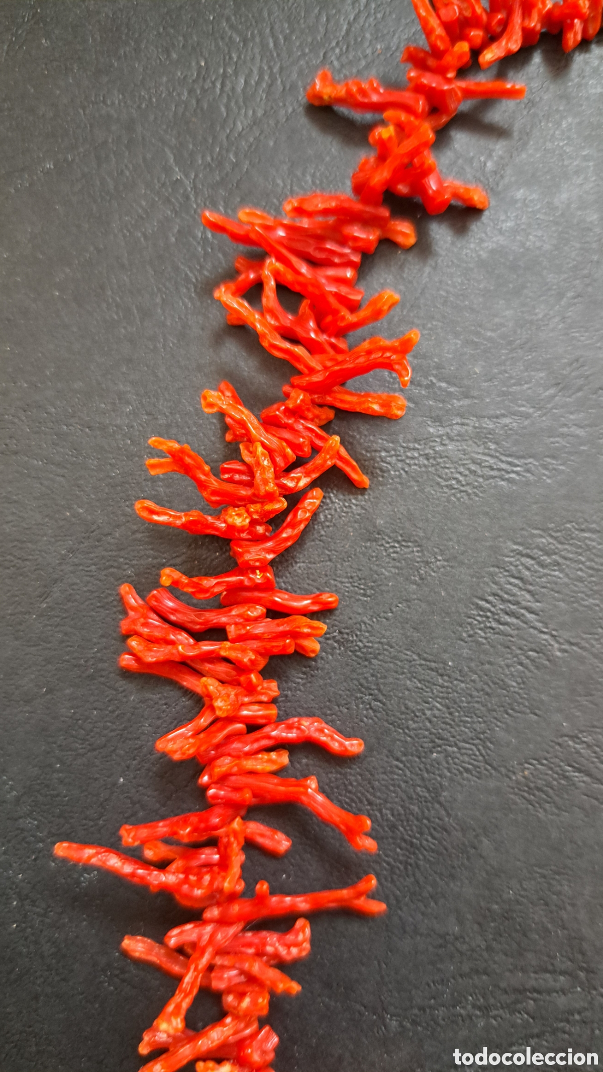 Joyeria: Espectacular collar de coral con broche dorado - Foto 3