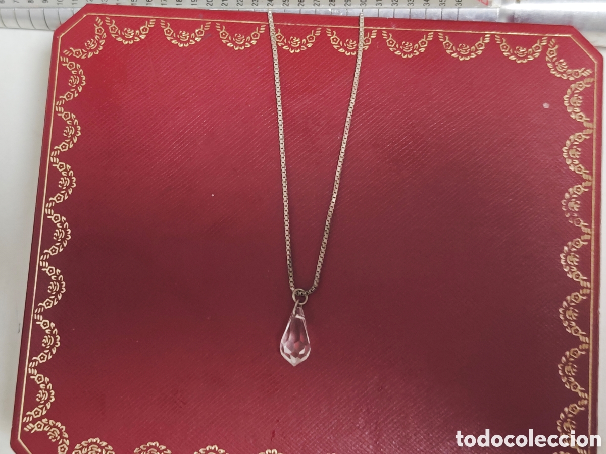 Joyeria: Collar de plata y cristal - Foto 4