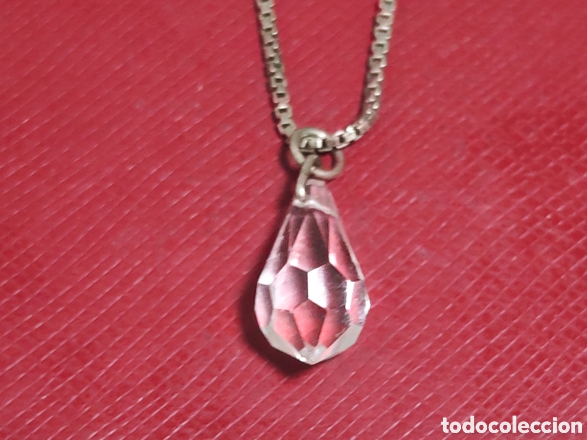 Joyeria: Collar de plata y cristal - Foto 1