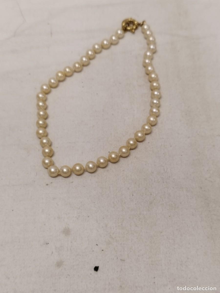 Joyeria: Antiguo collar de perlas a identificar. - Foto 1