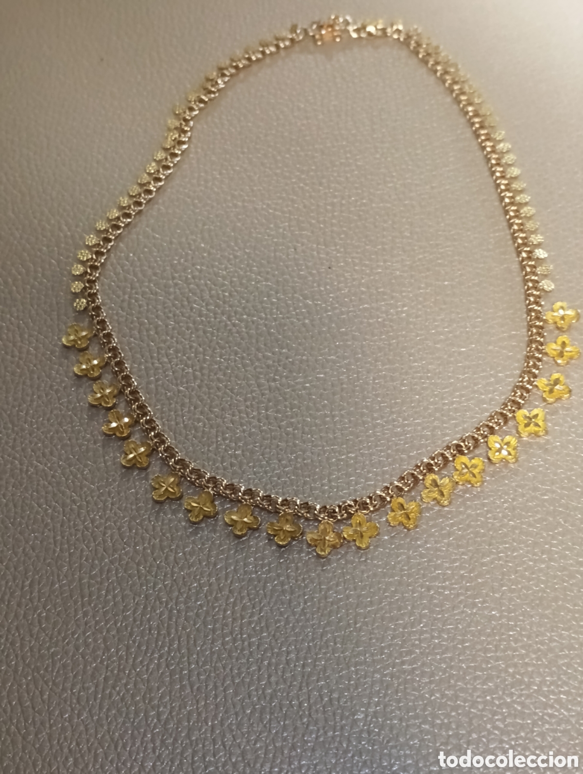 Joyeria: Collar oro 18k. 19 TREBOLES - Foto 1