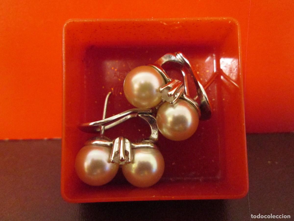 Joyeria: pendientes de perlas y pidras - Foto 2