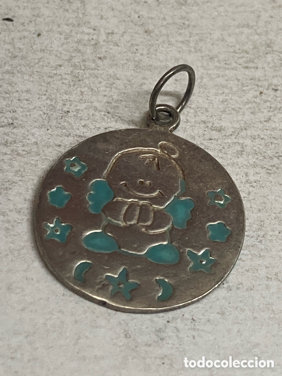 Joyeria: Medalla de plata y esmalte C460 - Foto 1