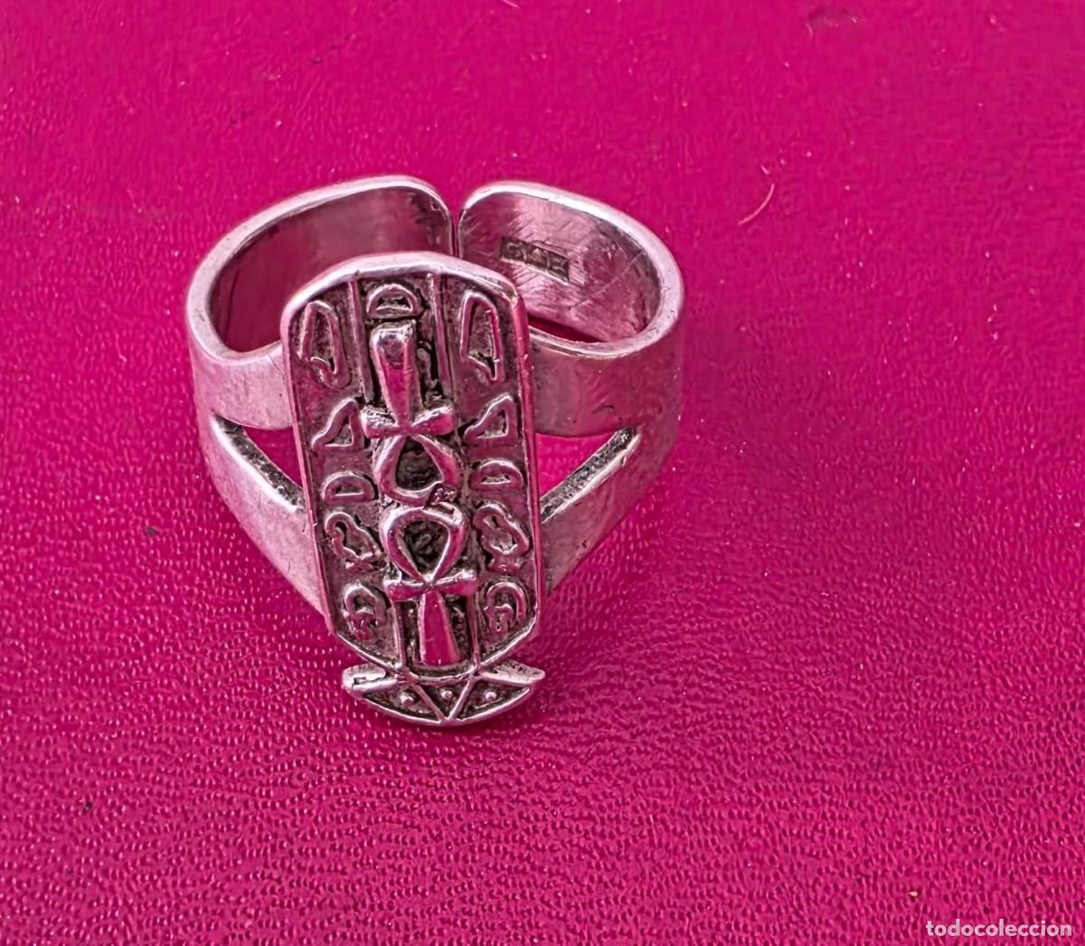 Joyeria: Anillo de plata contrastada &ndash; 7,5 g - Foto 1