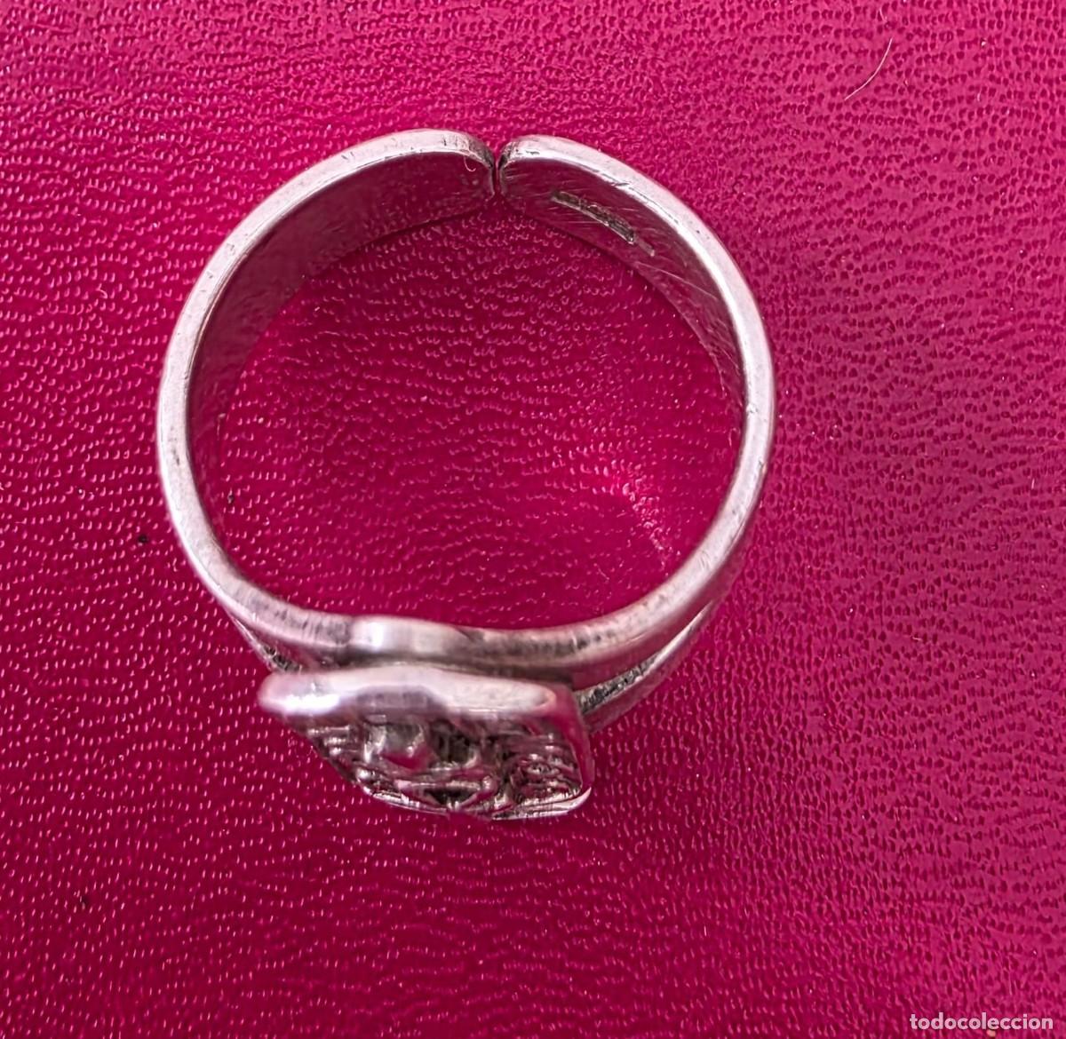 Joyeria: Anillo de plata contrastada &ndash; 7,5 g - Foto 3